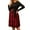 Z-Black10, variant on Maternity Women Ress Long Sleeve Dress Pregnancy Casual Crew Neck Summer Fall Mini Dress High Waist Button Up Dress