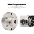 thumbnail image 3 of RC Flange Coupling, Silver 10mm Diameter Wheel Flange Coupling Wearable  For RC Car Motor, 3 of 8
