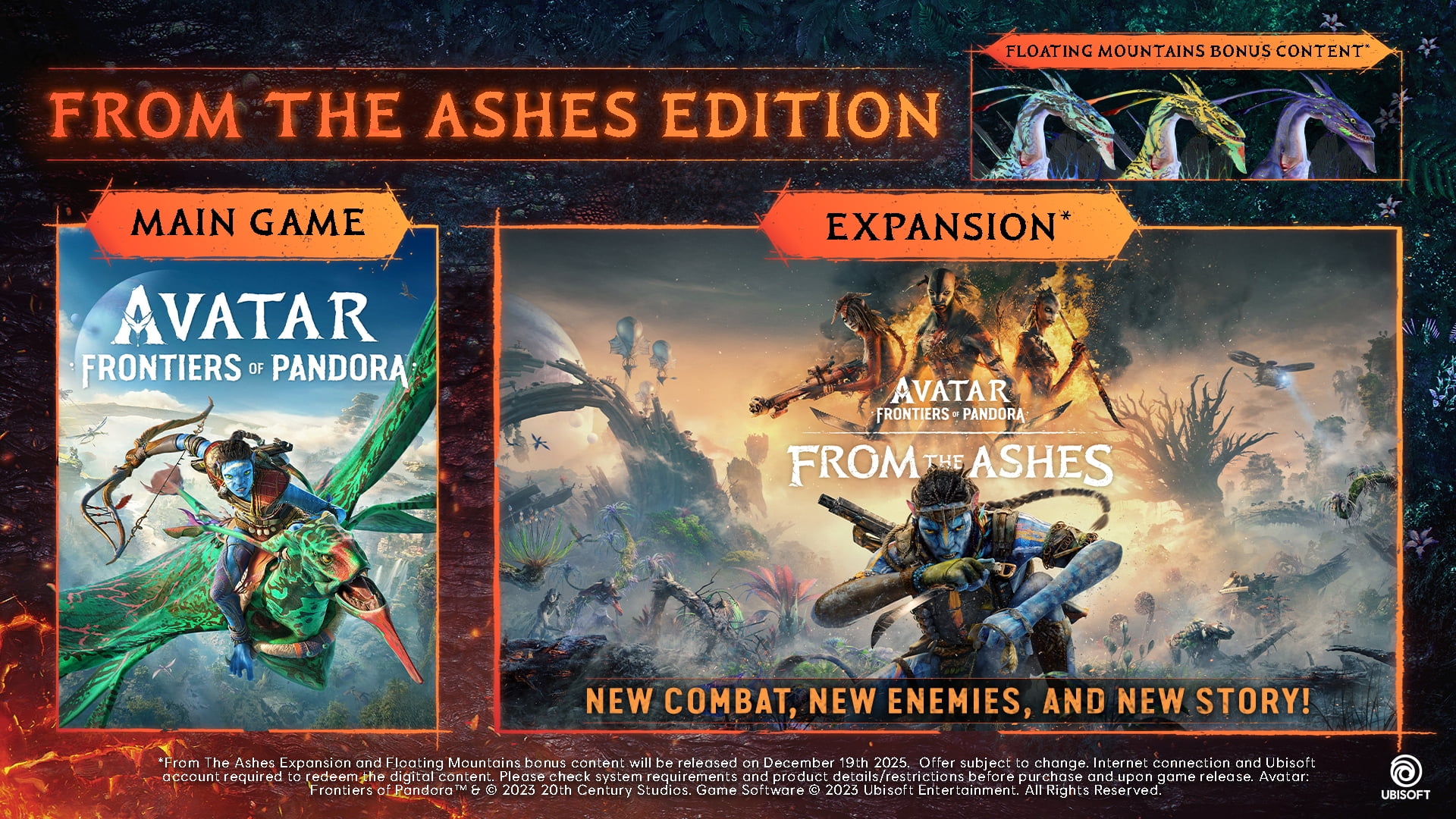 Avatar: Frontiers of Pandora - From the Ashes Edition for Playstation 5