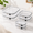 Grey-6 Pack (2L+2M+2S), variant on White 6 Pack (2L+2M+2S) Clear Hard Shell Zipper Electronics Carrying Cases