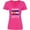 Cyber Pink, variant on Inktastic Established August 1, 1876 Colorado Flag Women's V-Neck T-Shirt