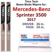 2017 Mercedes-Benz Sprinter 3500 Beam Blade Wipers (Set of 2)