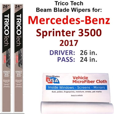 2017 Mercedes-Benz Sprinter 3500 Beam Blade Wipers (Set of 2)