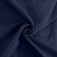 thumbnail image 4 of MKHILL Navy Blue Crushed Textured Valance Curtains 2 Pack Rod Pocket Soft Airy Window Curtains for Kitchen Basement Cafe Farmhouse Decor 42Wx14L Inch, 4 of 10