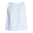 thumbnail image 6 of Time and Tru Women’s Linen Blend Sleeveless Top, Sizes XS-XXXL, 6 of 6