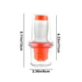 thumbnail image 3 of Danhjin Plastic Kitchen Baking Oil Bottle Dustproofs Storage Cover Push Type Silicones Barbecue Brush Sauces Brush Kitchen Baking Oil Bottle Brush Barbecue Tools, 3 of 5