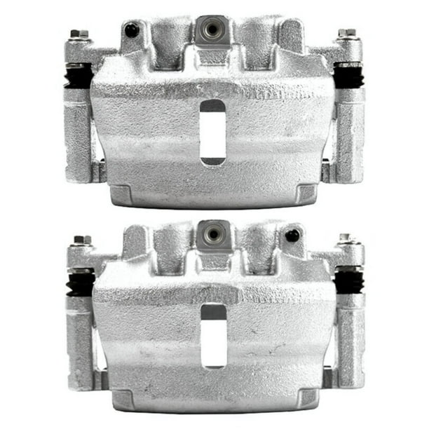 Front Brake Calipers w/ Bracket Pair 2 for Chevy Traverse GMC Acadia