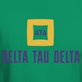 thumbnail image 3 of CafePress - Delta Tau Delta Full Color Stacked Signature T Shirt - Men's Classic Graphic Cotton T-Shirt, 3 of 4