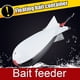 thumbnail image 1 of Alimentadores de cohetes de pesca de carpa herramienta de soporte de señuelo de cebo flotante (+ L) negro blanco Sywqhk Para Estrenar, 1 of 5