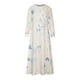 thumbnail image 5 of Vestido Largo Hasta Los Tobillos de Manga Larga Con Estampado de Cuello Redondo Para Mujer Vestido Largo Odeerbi  ODB116834, 5 of 9