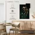 thumbnail image 4 of Elephant Stock The Catch Mermaid Wall Art - Vertical Canvas Wall Art - Living Room Wall Decor - Fantasy And Sci-fi Canvas - Teal And Beige Decor By Echo Chernik - 8" x 12", 4 of 4
