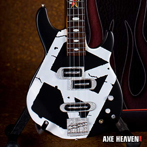 Fan Merch Michael Anthony Metallic CHICKENFOOT Bass Mini Guitar Replica Collectible Officially Licensed