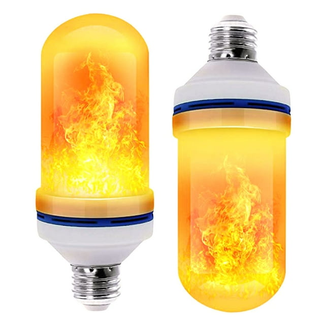 Led Flame Effect Light Bulb Led Flame Light E27 Flame Light Bulb LED Flame Effect Light Bulb Upside Down Effect LED Bulb Flame Bulbs For Festival Hotel Bar Party Decoration ANGGREK Party Decoration