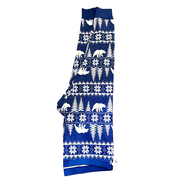 Old Navy Women’s Thermal Pajama Pants XXL Blue Bears Trees Holiday Winter Snowflakes Plus Size