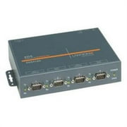 Lantronix EDS4100 4-Port Device Server with PoE 4 x DB-9 Serial 1 x RJ-45 10-100Base-TX 230Kbps 10Mbps 100Mbps Device Server