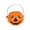 ORANGE C, variant on 2026 2Pcs Mini Pumpkin Candy Buckets – 2.7in Plastic Trick-or-Treat Pails with Handles, Kids Halloween Party Favors