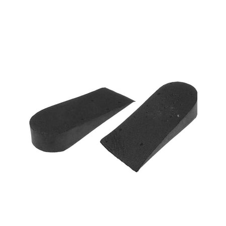 Height Increase Insoles - Unique Bargains Black Foam Height Increase Shoes Taller Insoles Pads Pair