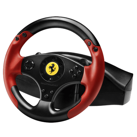Thrustmaster - Ferrari Red Legend Edition Racing Wheel for PC, PS3