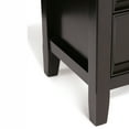 thumbnail image 3 of Amherst SOLID WOOD 37 inch Wide Transitional Medium Storage Cabinet in Hickory Brown, 3 of 3