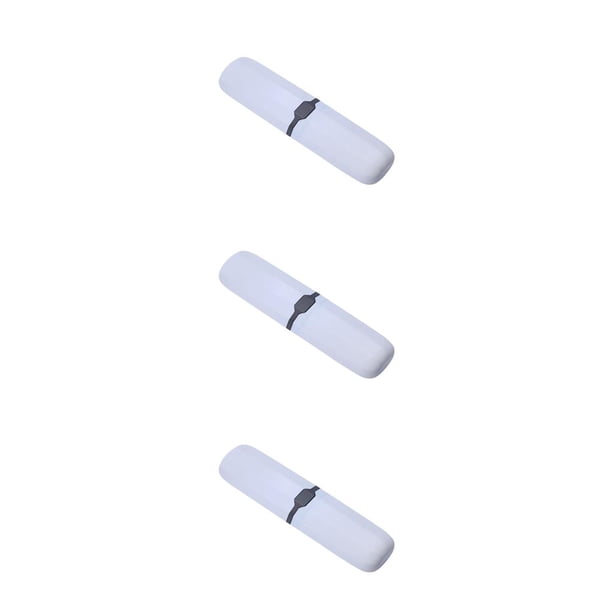 Inteprter Cepillo de Caja de almacenamiento de de con tapa Estuches portátiles a prueba de polvo Palillos Organizador de Type1 NO1