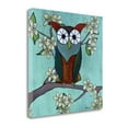 thumbnail image 2 of Tangletown Fine Art 'Woodland Owl in Cherry Blossoms' Graphic Art Print on Canvas, 2 of 2