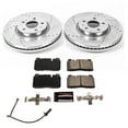 thumbnail image 3 of PowerStop Front Z23 Evolution Sport Carbon-Fiber Ceramic Brake Pad and Drilled & Slotted Rotor Kit Fits: AUDI Select Models K7072, 3 of 10
