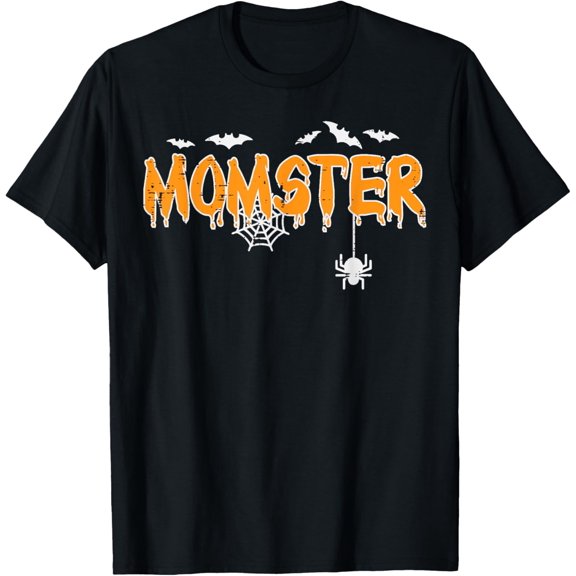 Momster Mom Mommy Matching Family Halloween Costume Women T-Shirt