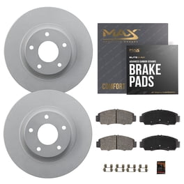 Transit Auto Front Rear Ceramic Brake Pads and Drum Shoes Kit for