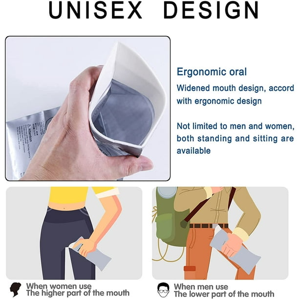 Sac D'urinoir Portable Unisexe, Collecteur D'urine D'urgence Pour