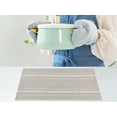 thumbnail image 4 of REGALWOVEN Rustic Placemats Set of 6 Cotton and Linen Placemats for Dining Table Decor Indoor Outdoor Kitchen Table Mat Yellow 20*12in, 4 of 6