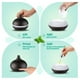thumbnail image 2 of Difusor de aceite esencial de aromaterapia de 150 ml Difusores de aroma de grano de madera Humidificador de niebla fría con temporizador Niebla ajustable sin agua (madera clara) WD.WDQZL Hogar, 2 of 6
