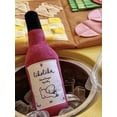 thumbnail image 2 of 1pc Red Wine Bottle Shaped Plush Squeaky Toy For Small Cats And Dogs, Including A Bell And Squeaker Inside, 2 of 5