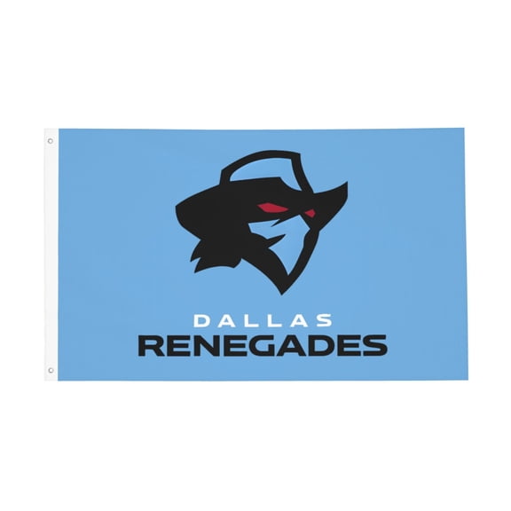 Dallas Renegades Flag 3x5 Ft Double Sided Printed Flags Indoor Outdoor Decorative Banner