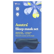 Silk Eye Pillow, Navy Blue Gift Box