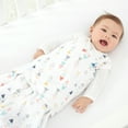 thumbnail image 5 of HALO SleepSack Swaddle, 100% Cotton, Multi Triangle, Newborn, Unisex, 0-3 Months, 5 of 7