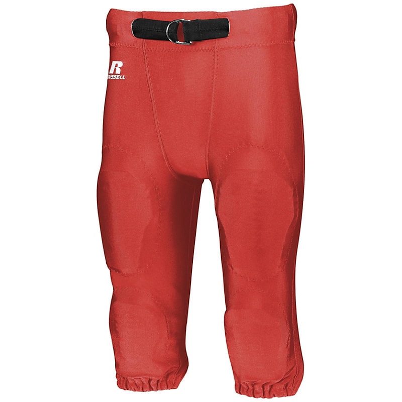Allstar A Star Youth Boys Athletic Football Pants Scarlet Red Youth Size Medium 