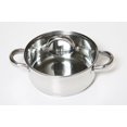 thumbnail image 4 of Cook N Home 12-Piece Stainless Steel Cookware Set, Silver, 4 of 5