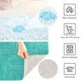 thumbnail image 6 of IAUYY 24x20 Inch Bath Mat Thick Soft Plush Shower Mat TPR Backing Material Non Slip Bath Mats for Bathroom for Tub Shower Hotel Weaving Lines, 6 of 9