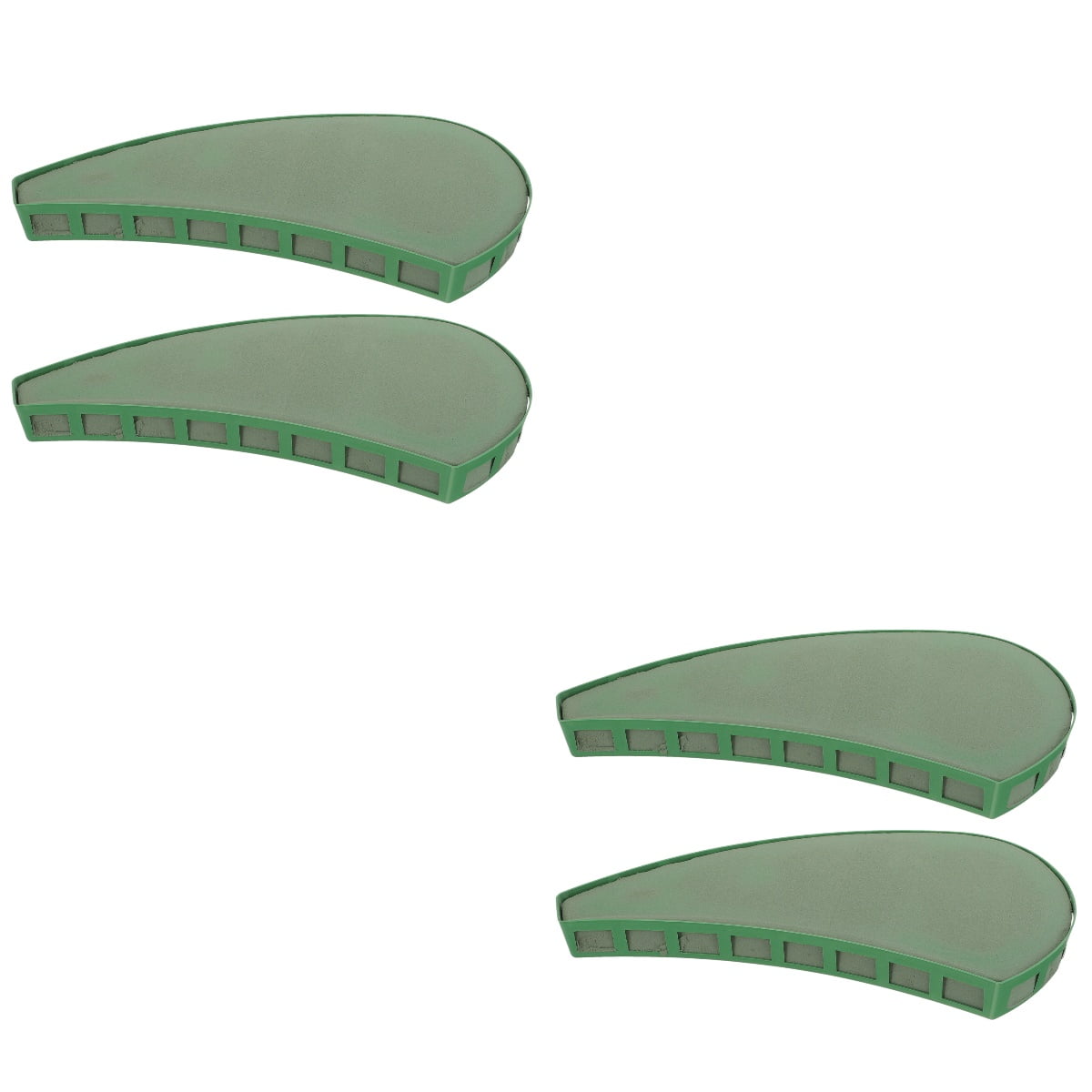 Raindrops 4-Pack Floral Foam Blocks for Wedding Car Decoration, Practical Flower Arrangement Base for Wedding Accessories