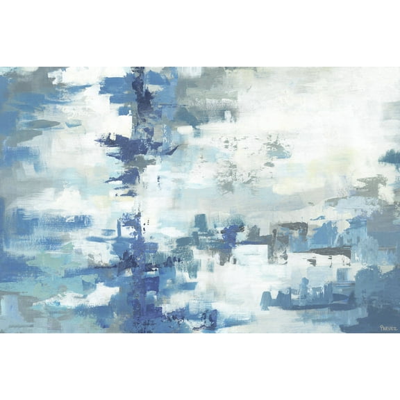 Parvez Taj Vast Blue Hues Canvas Wall Art