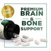 5 Hydroxytryptophan Capsules - 200mg per Serving 5 HTP Supplement Plus Calcium for Brain Health & Sleep Support, Extra Strength Griffonia Simplicifolia 5-HTP Formula, 5HTP, USA Bottled - 120 Capsules