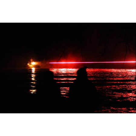 24"x36" Gallery Poster, patrol boat fires Mk 44 mini machine gun FORT KNOX, Kentucky