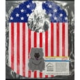 thumbnail image 2 of Patriotic USA Chow Chow Blue Baby Bib, 2 of 3