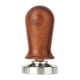 thumbnail image 4 of Apisonador de café profesional de madera maciza con base plana y mango de madera 304 53MM Marrón, 4 of 9