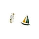 thumbnail image 5 of Espejo de pared,Espejo decorativo nórdico para colgar en la pared,Figura de velero,Escultura de velero de hierro para decoración de oficina y hogar,Estatua de barco de escritorio para, 5 of 8