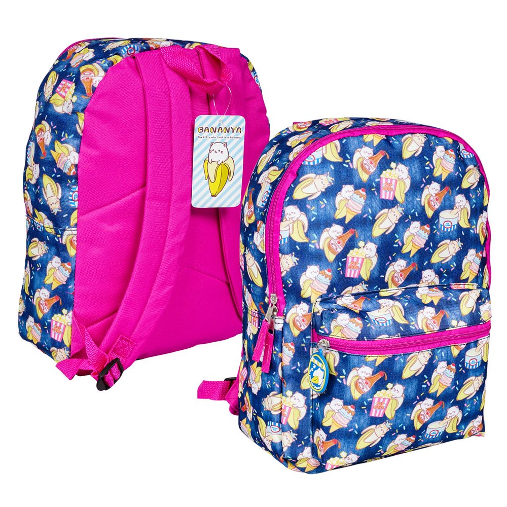 Licensed Banana Print Backpack 16""