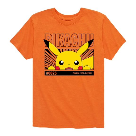 Pokémon - Peeking Pikachu Short Sleeve Graphic T-Shirt