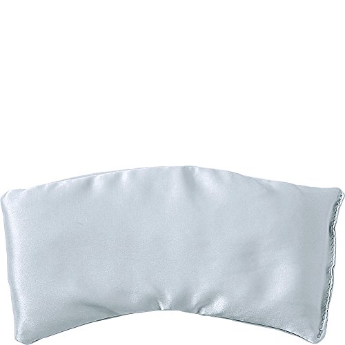 Bucky Silk Eye Pillow, Hot/Cold Therapy, All Natural Flaxseed Seed & Lavender Aromatherapy Filling, Relieves Headaches & Soothes Stress - Arctic Ice