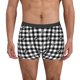 thumbnail image 1 of Fotbe Black Tartan Plaid Calzoncillos Tipo Boxer con Bolsa de Soporte Total para Hombre, X-Temp Fresco, Transpirable y de Secado Rápido-Large, 1 of 5