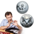 thumbnail image 1 of Moneda conmemorativa de Yahvé, la Luz Viviente, que simboliza el sufrimiento, la salvación y el amor supremo. Moneda conmemorativa de aleación., 1 of 6